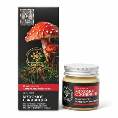 Крем-мазь "Мухомор и живица" 30мл
