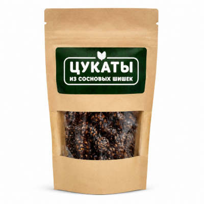 Цукаты из сосновых шишек 100г