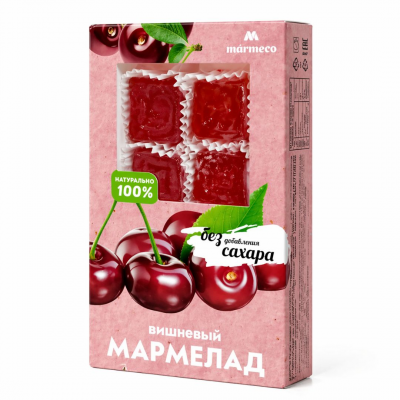 Мармелад вишнёвый без сахара 170г